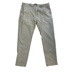 Rails Thomas khaki pants in faded olive with 5 pockets